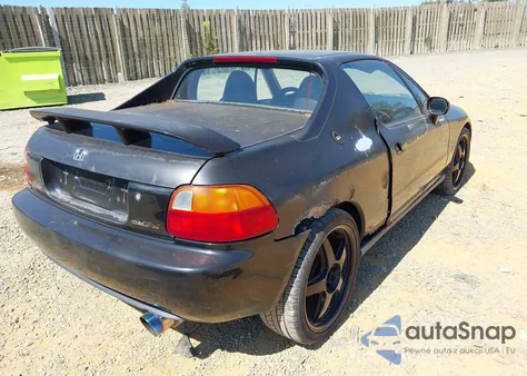 1993 Honda Civic Del Sol Si from USA, damaged, VIN JHMEH6264PS020140